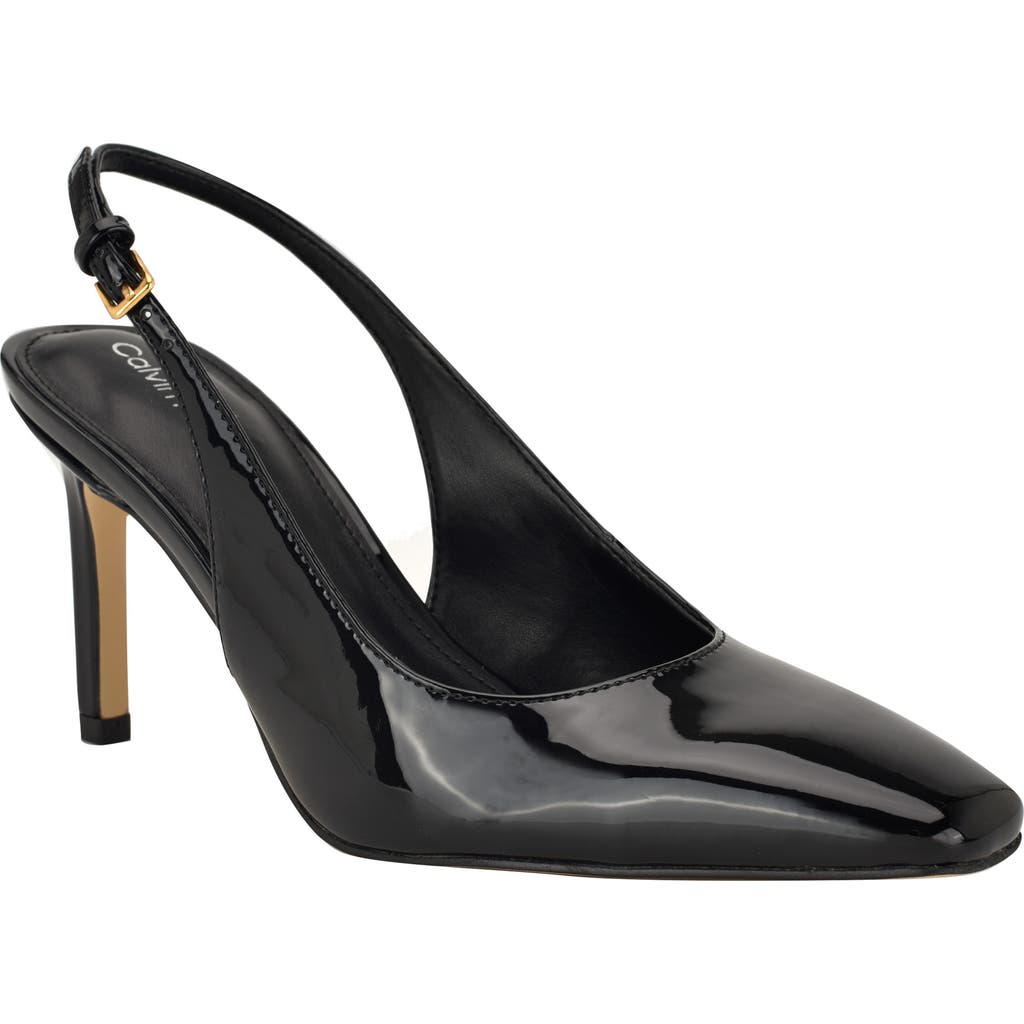 Calvin Klein Harbella Slingback Pump In Black