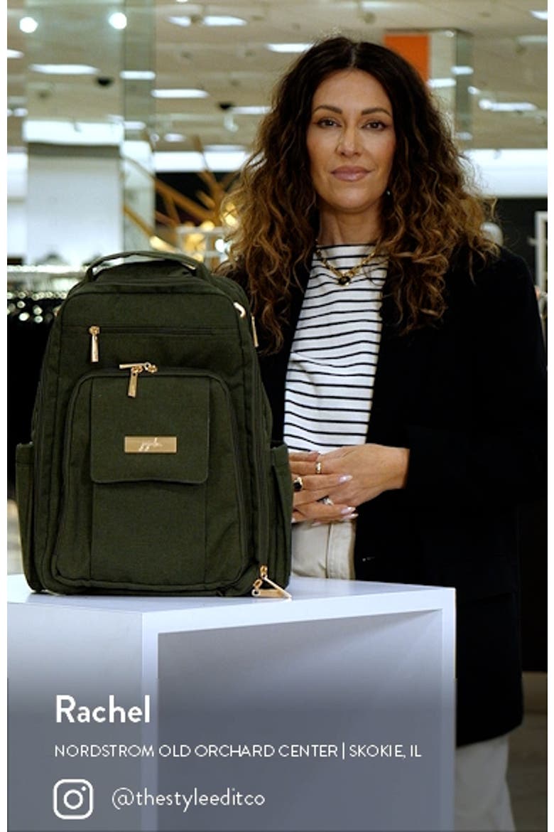 Ju-Ju-Be 'Be Right Back - Onyx Collection' Diaper Backpack video
