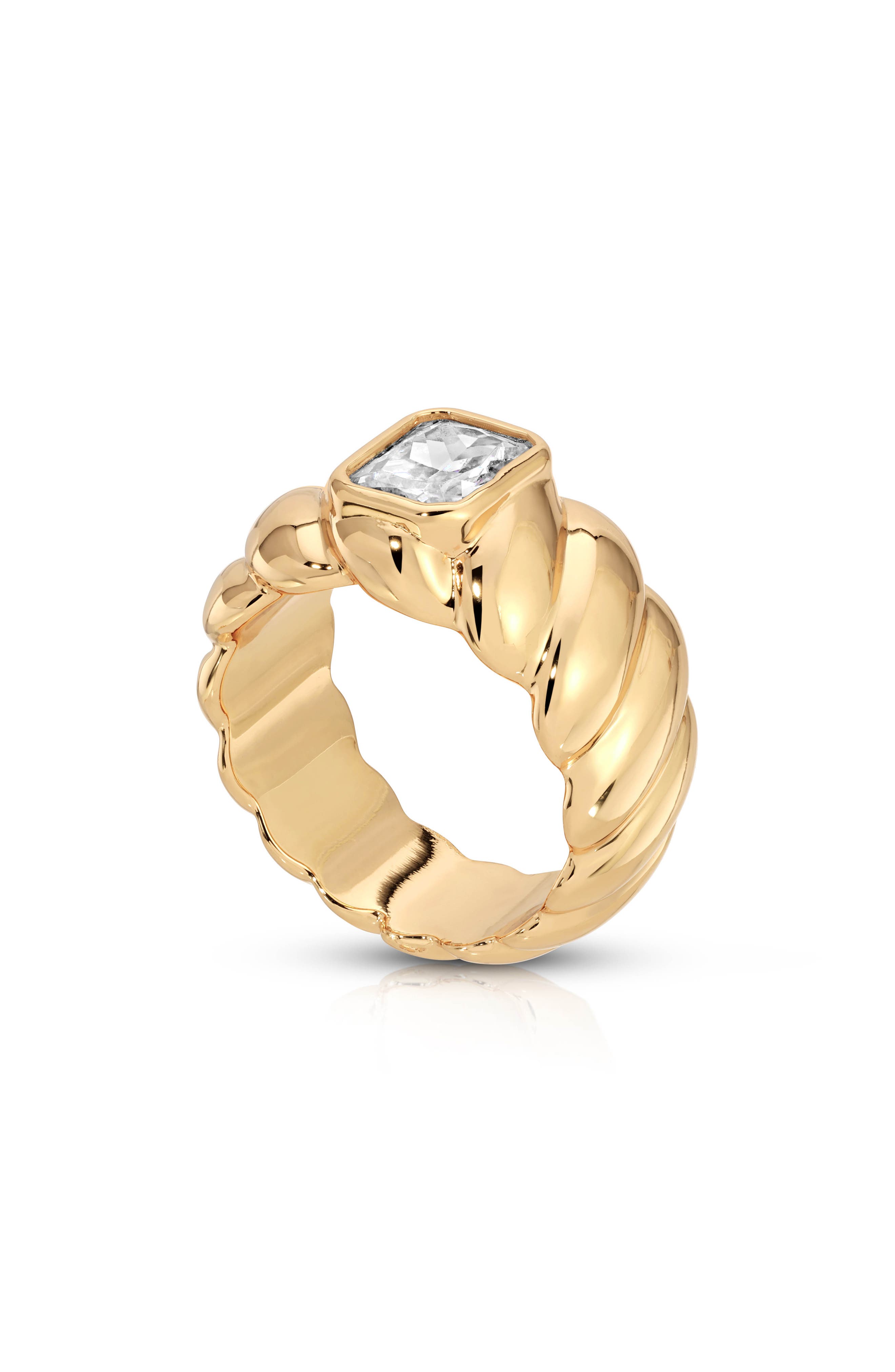 Ettika So Twisted Statement Ring