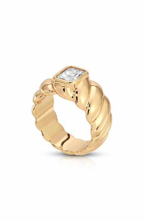Ettika So Twisted Statement Ring