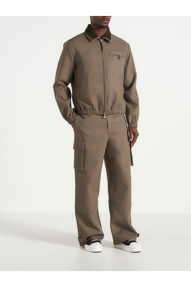 Kilian Unisex Twill Signature Jacket, Alternate, color, Olive