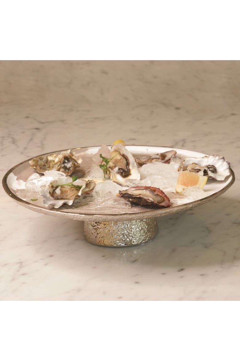 Dansbury Cake Pedestal, Alternate, color, Gold
