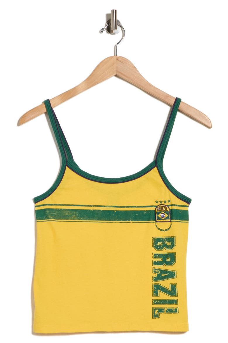 Brazil Cotton Camisole, Main, color, YELLOW