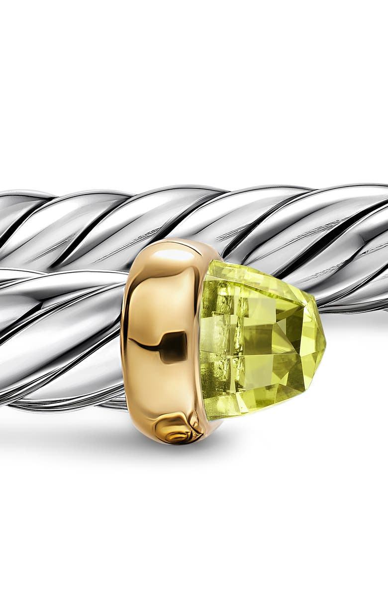 David Yurman Cablespira<sup>®</sup> Flex Bracelet, 6mm, Alternate, color, Silver