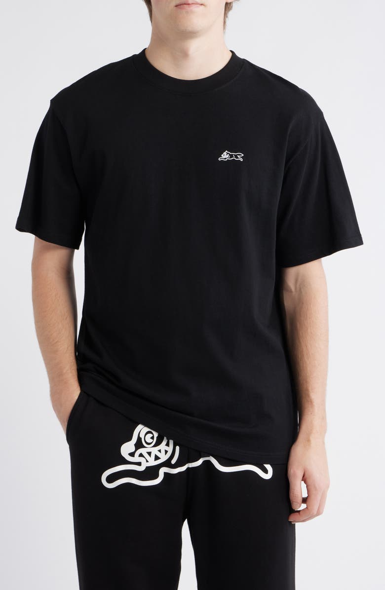ICECREAM Outline Graphic Oversize T-Shirt, Main, color, Black