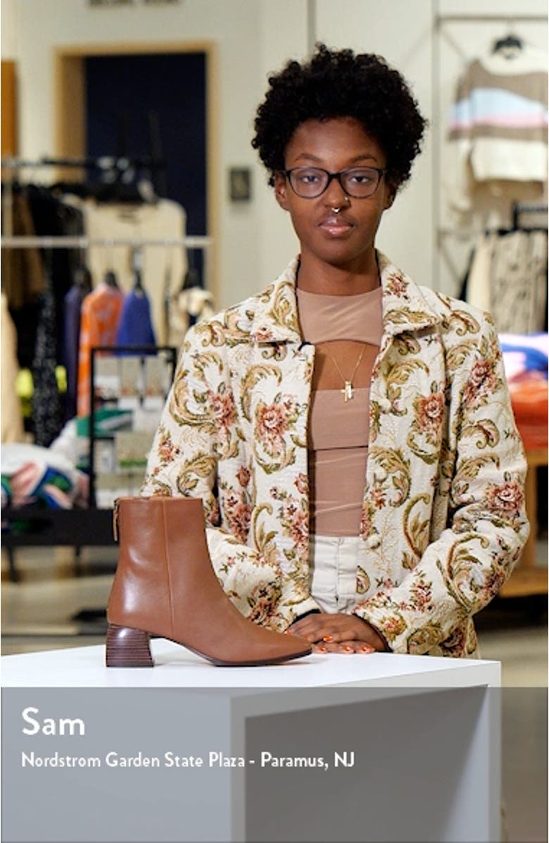 Sage Square Toe Bootie, sales video thumbnail