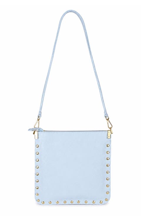 Francesca Studded Leather Crossbody