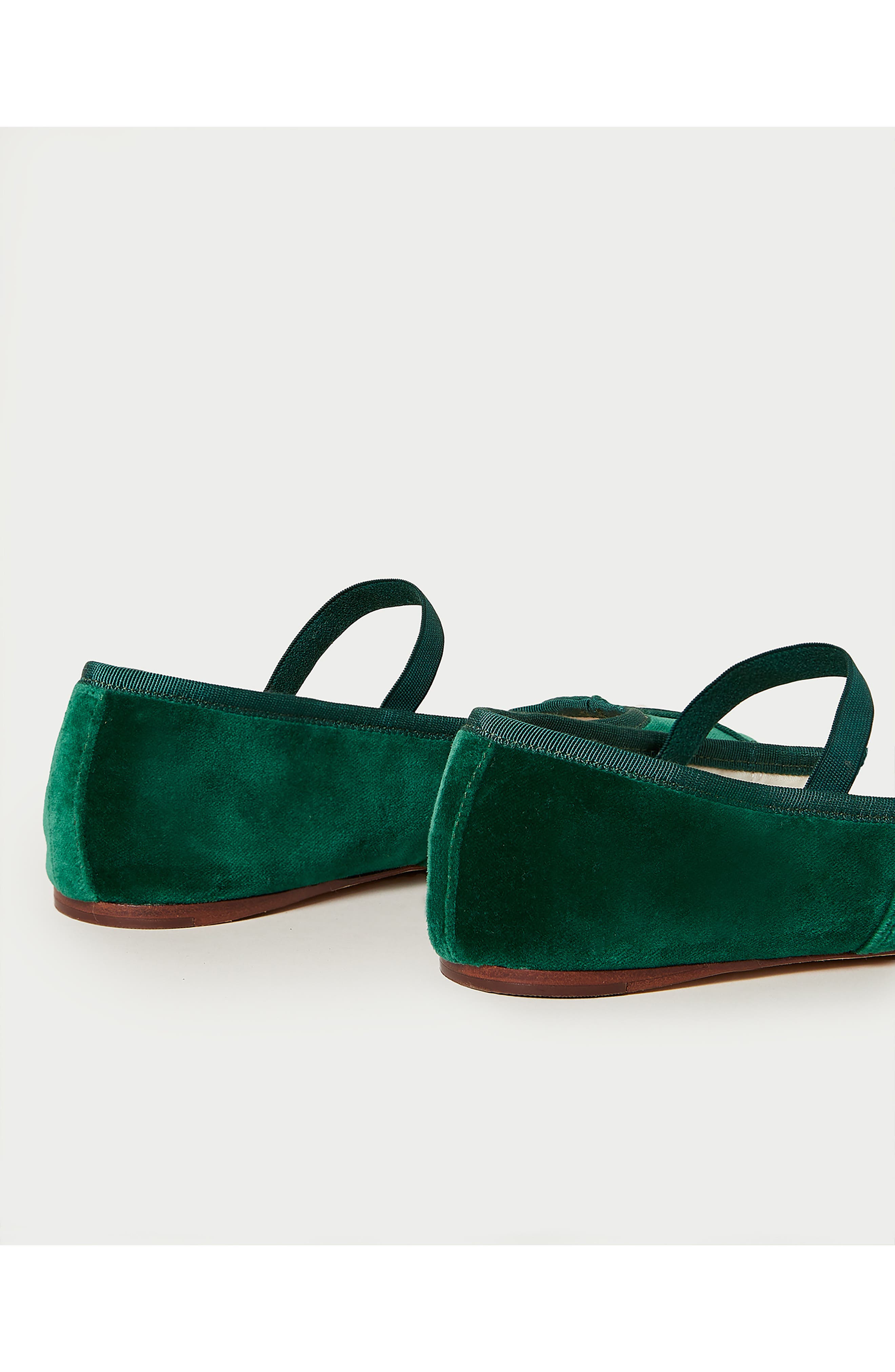 Loeffler Randall Leonie Mary Jane Ballet Flat, Alternate, color, Emerald