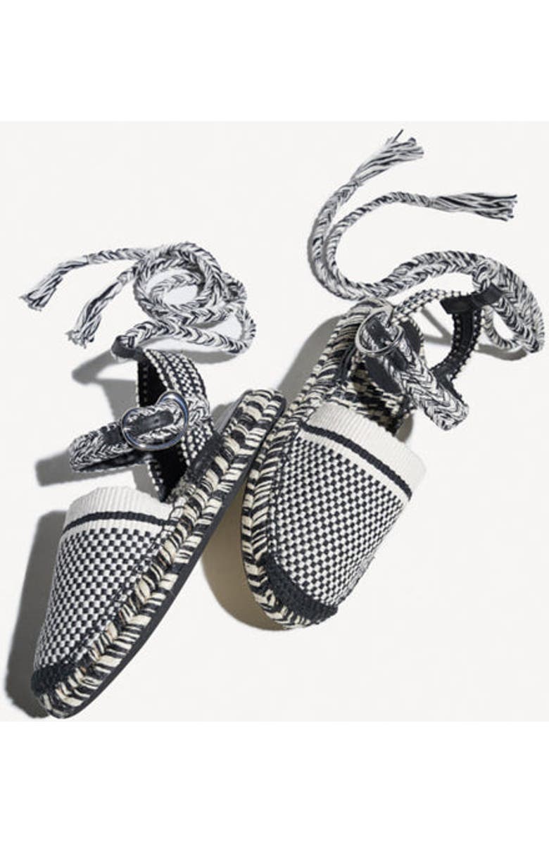 Amambaih Amparo new Espadrilles, Alternate, color, Ivory-Black