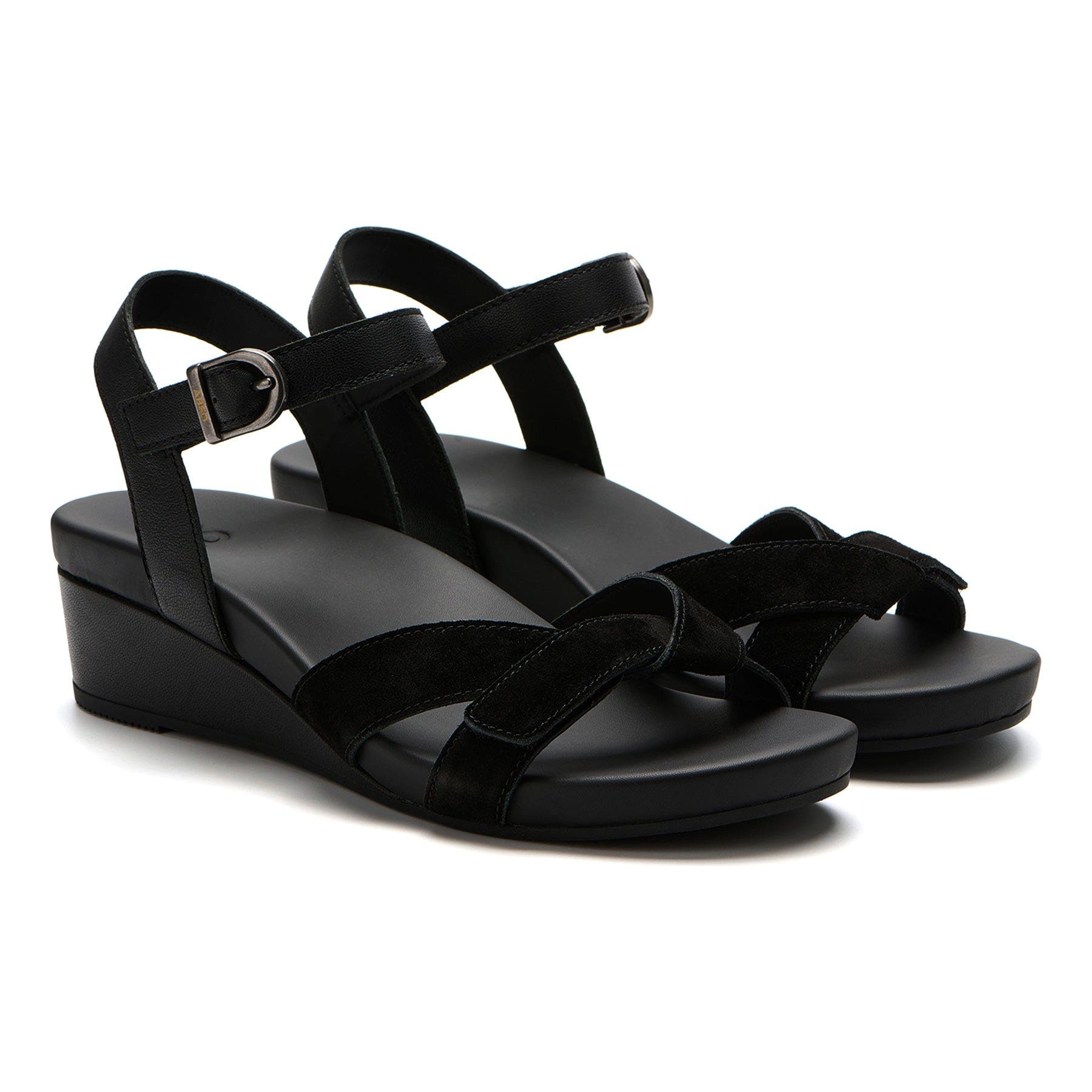 ABEO Riviera II Buckle, Alternate, color, Black - Regular