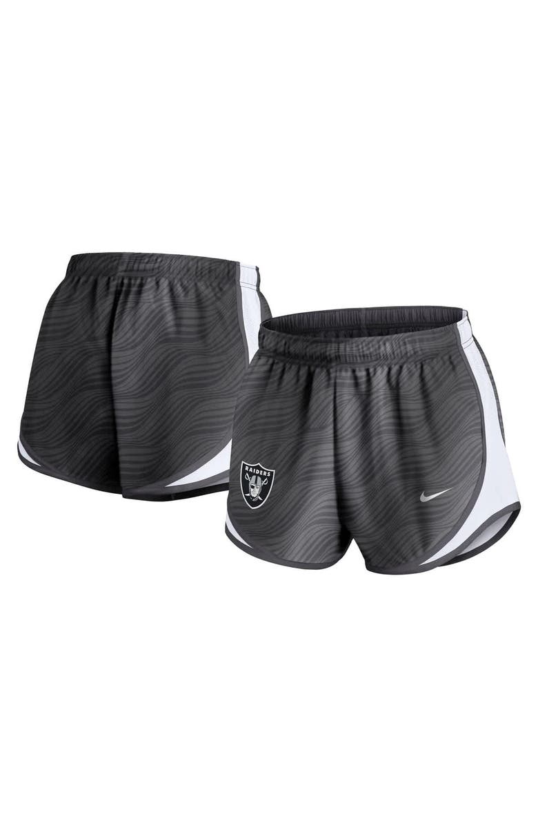 Nike Women's Nike Anthracite Las Vegas Raiders Tempo Performance Shorts, Alternate, color, Anthracite