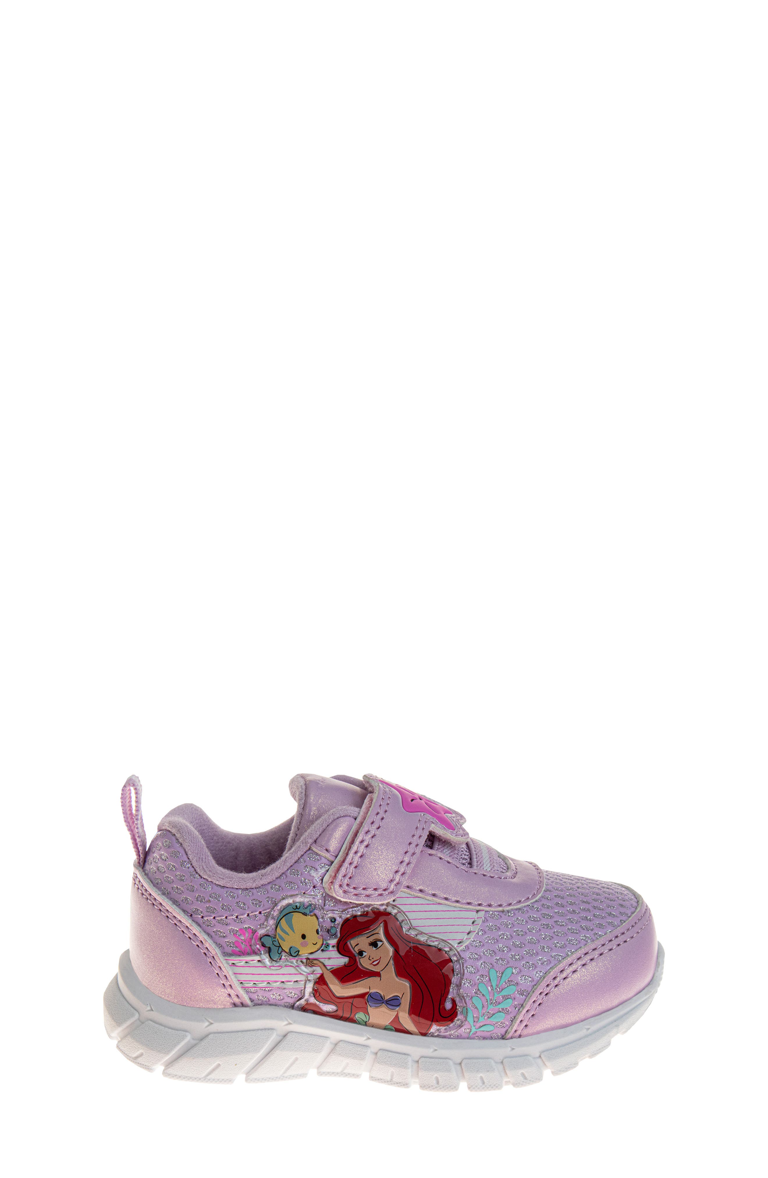 JOSMO Kids' The Little Mermaid Sneaker, Alternate, color, Pink