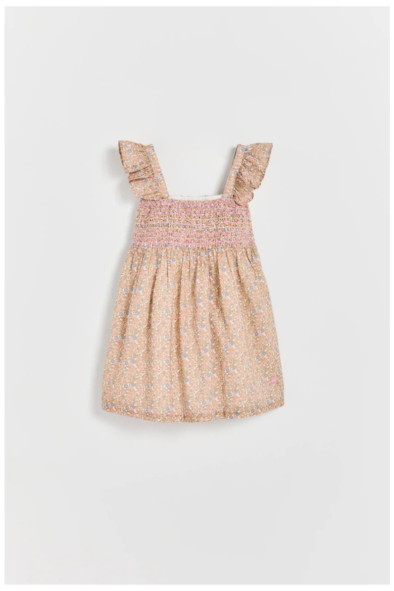 Lisa Flora Dress Infant, Main, color, Printed