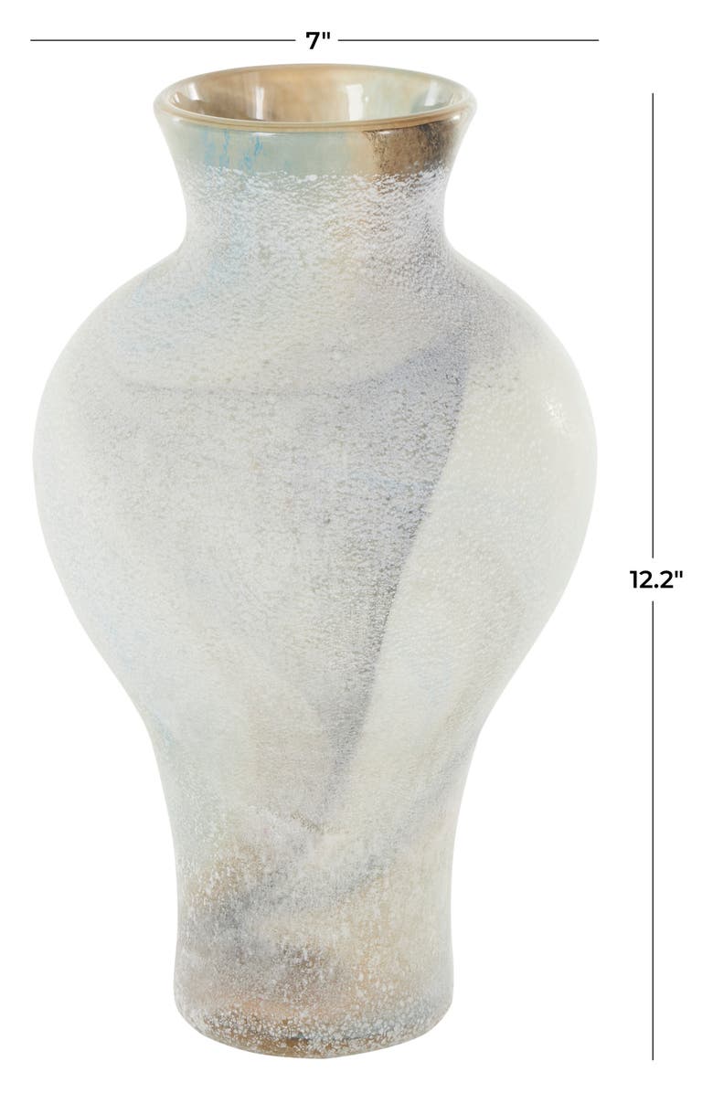 GINGER BIRCH STUDIO Marbled Glass Vase, Alternate, color, 