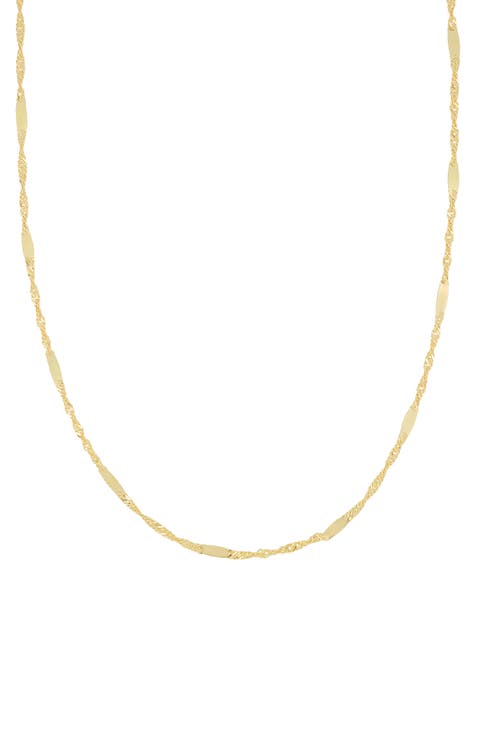 14K Gold Chain Necklace