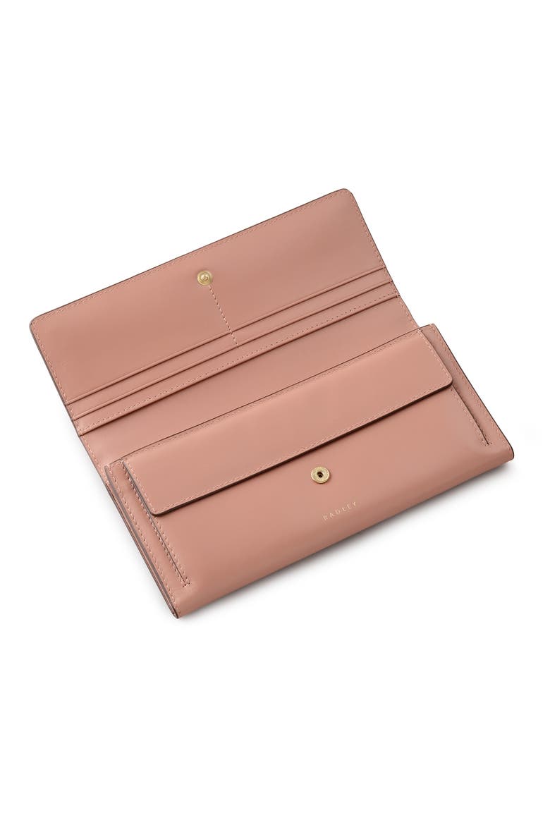 Picton Place - Floral Large Flapover Wallet, Alternate, color, Carnation