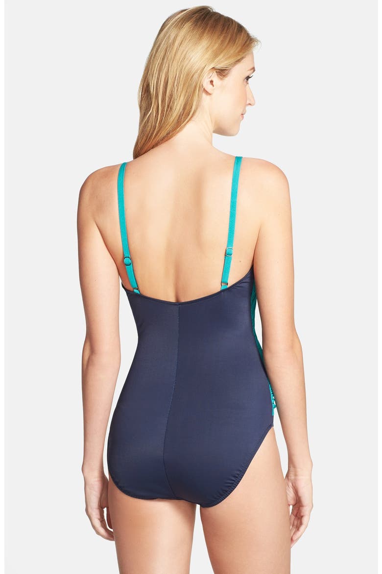Magic Suit by Miraclesuit® 'Lisa' One-Piece Swimsuit, Alternate, color, JADE