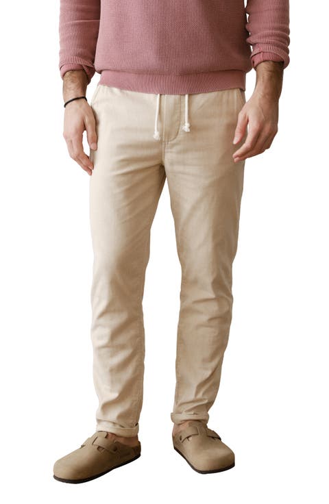 Saturday Stretch Cotton Drawstring Beach Pants