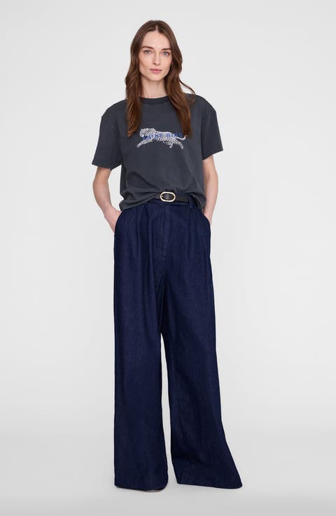 Cade Leopard Tee