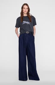 ANINE BING Cade Leopard Tee