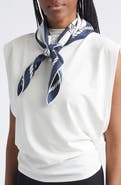 Jacquemus Le Foulard Bateau Corde Silk Scarf