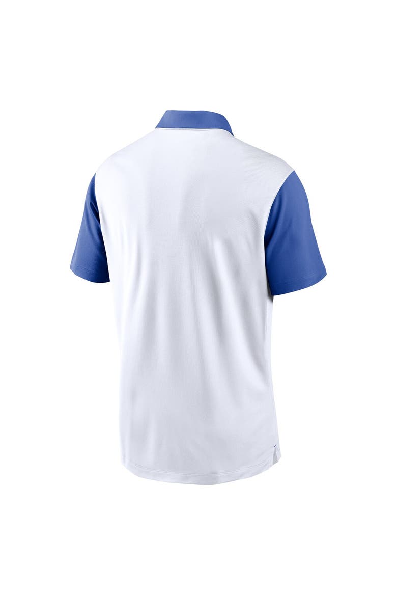 Men's Nike White Duke Blue Devils Primetime Campus Vapor Performance Polo, Alternate, color, White