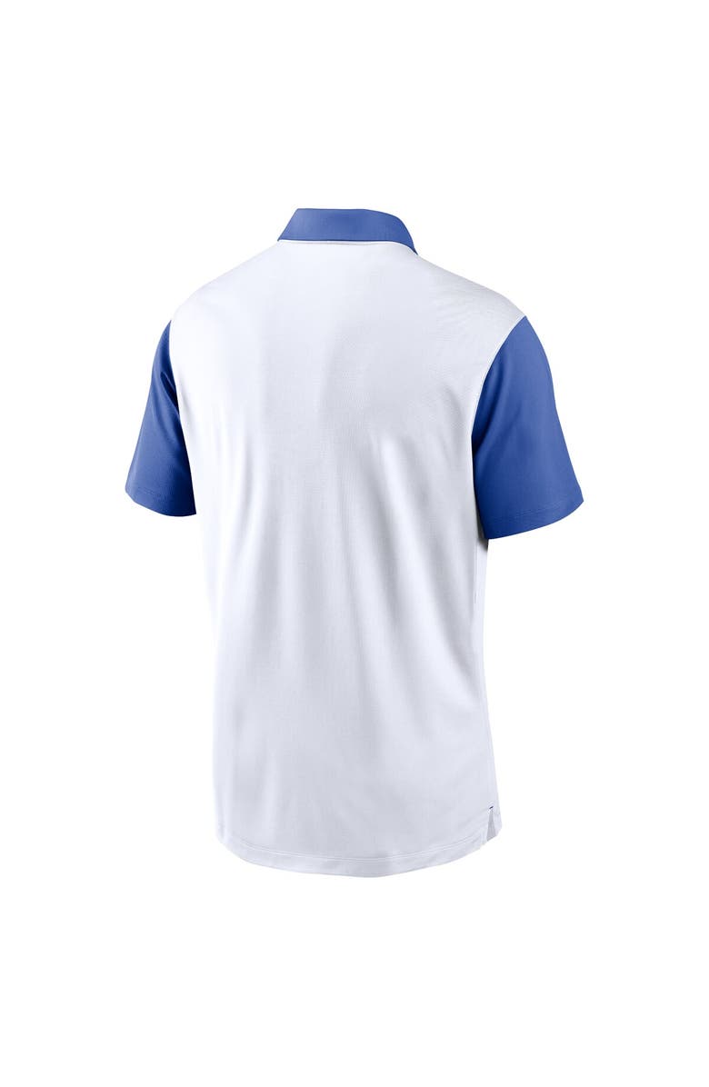 Nike Men's Nike White Duke Blue Devils Primetime Campus Vapor Performance Polo, Alternate, color, White