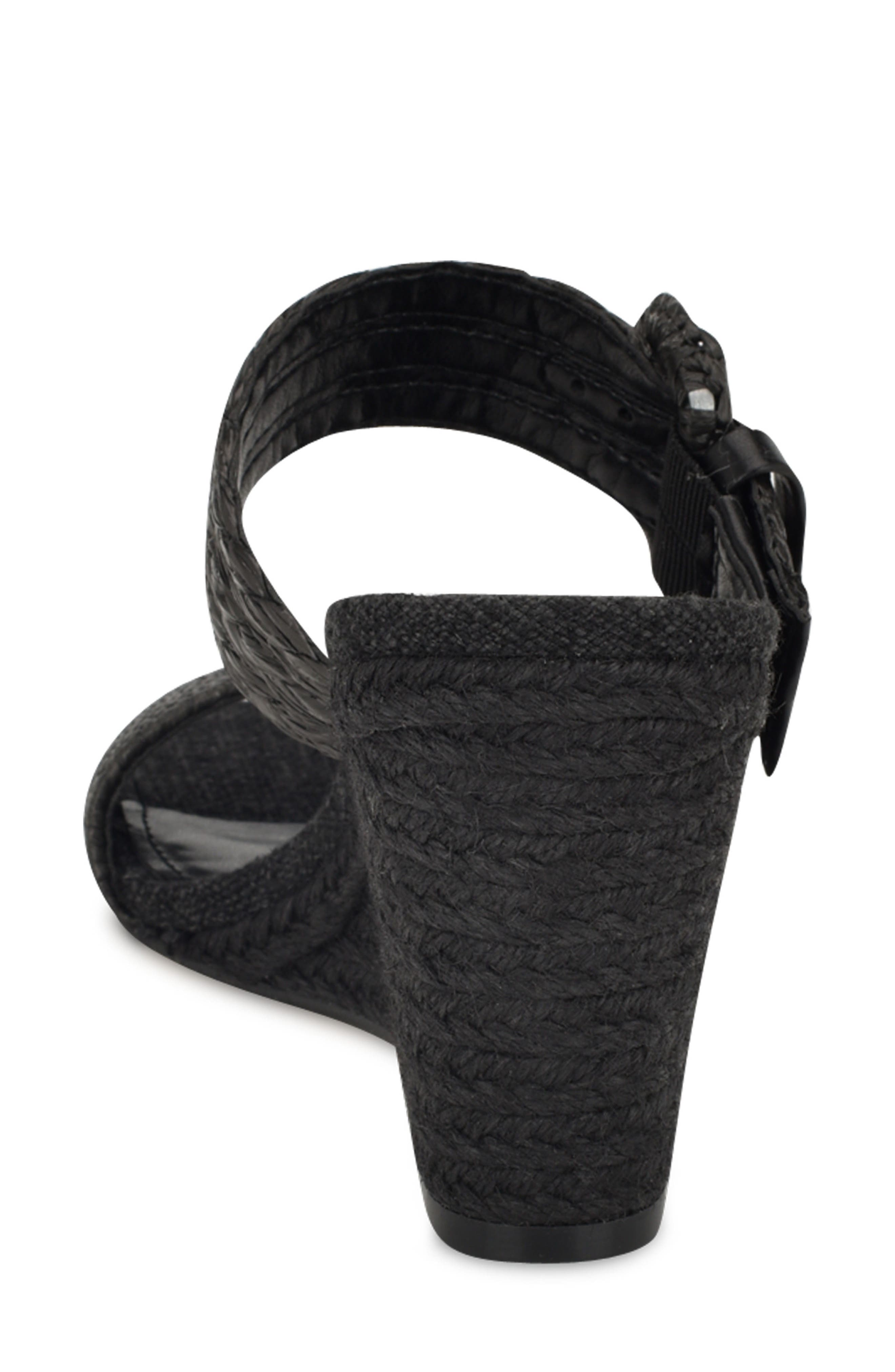 Nine West Novalie Espadrille Wedge Slide Sandal, Alternate, color, 