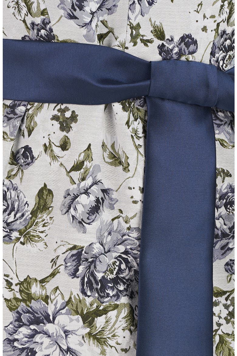 Millie Floral Sheath Dress, Alternate, color, MIDNIGHT BLUE