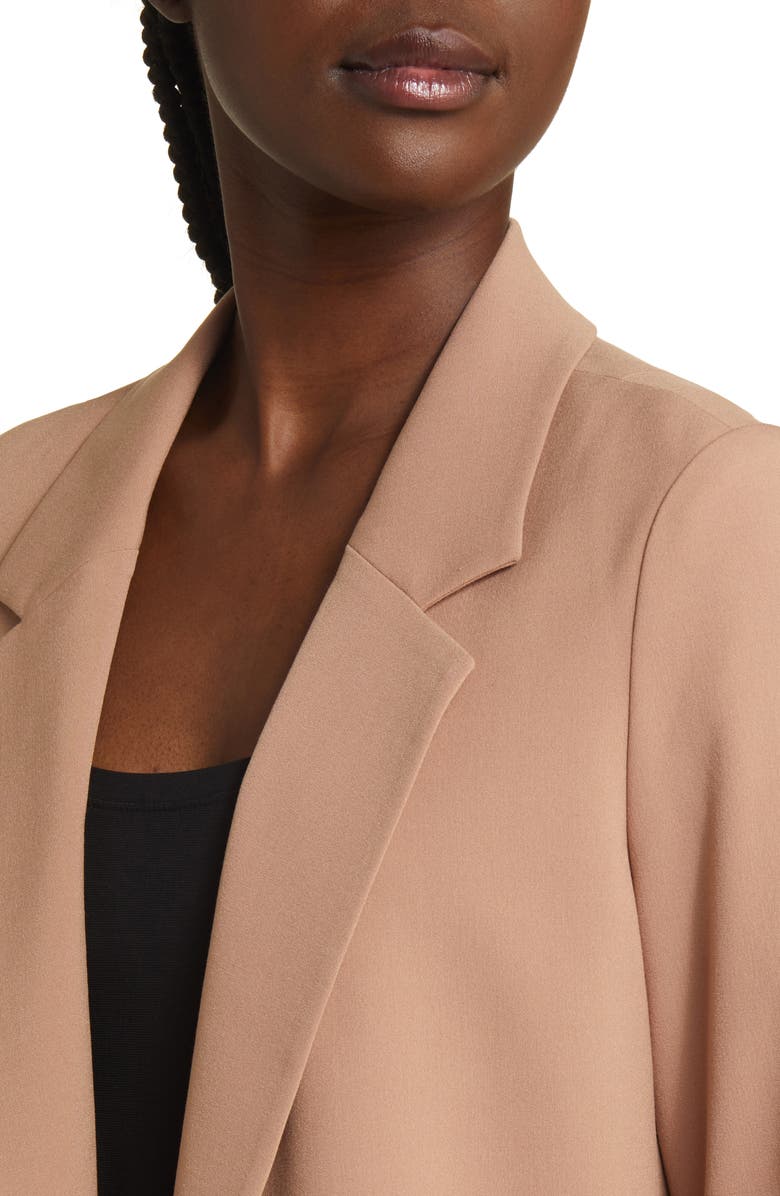 AllSaints Aleida Blazer, Alternate, color, Fawn Brown