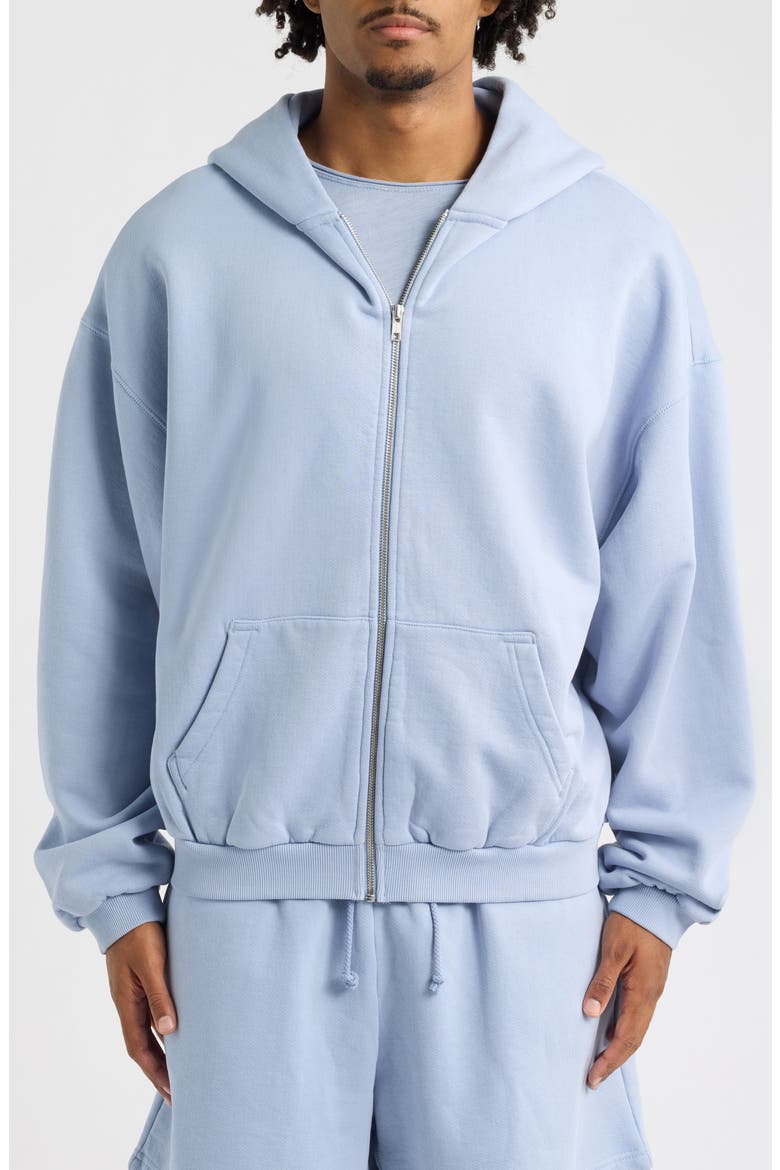 Core Zip Hoodie, Alternate, color, BLUE