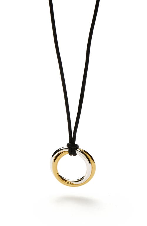 MISSOMA MISSOMA LUCY WILLIAMS ENTWINE CIRCLE PENDANT NECKLACE