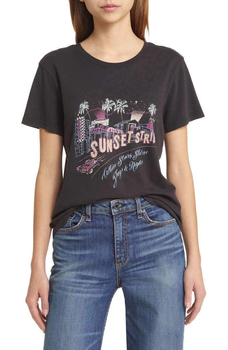 Rails The Classic Sunset Strip Graphic T-Shirt, Main, color,
