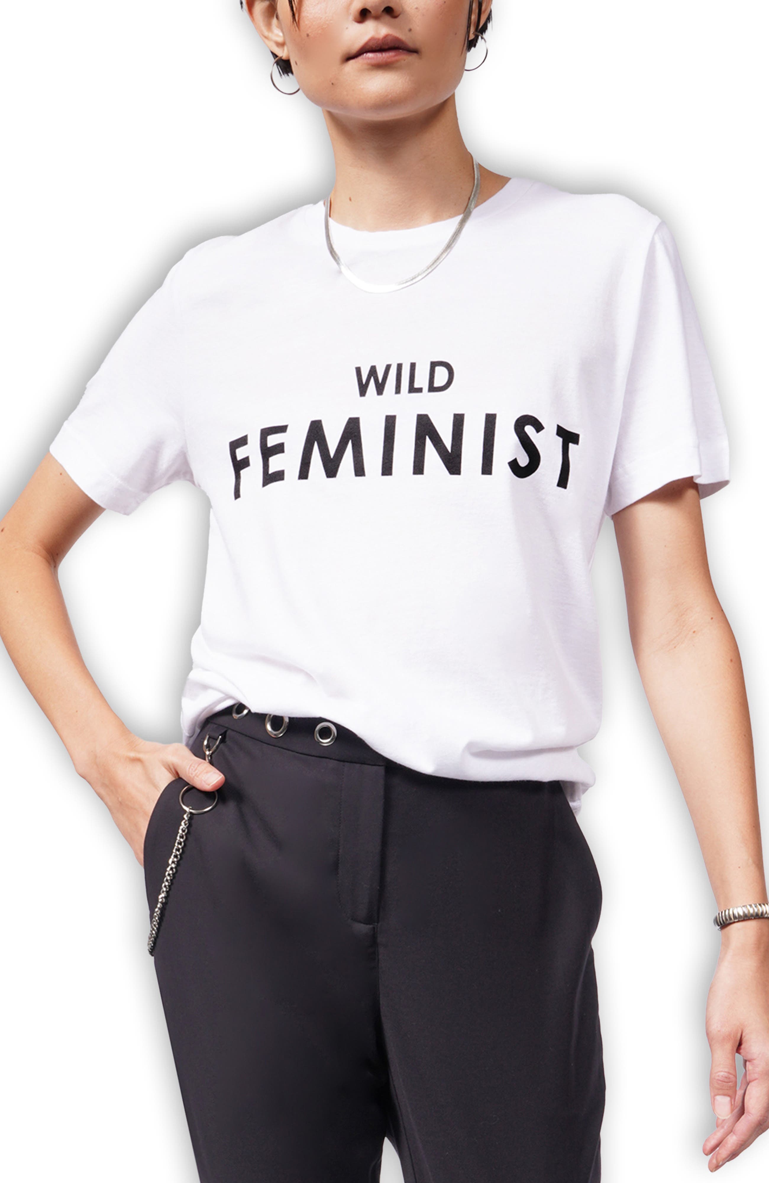 WILD FEMINIST WHITE