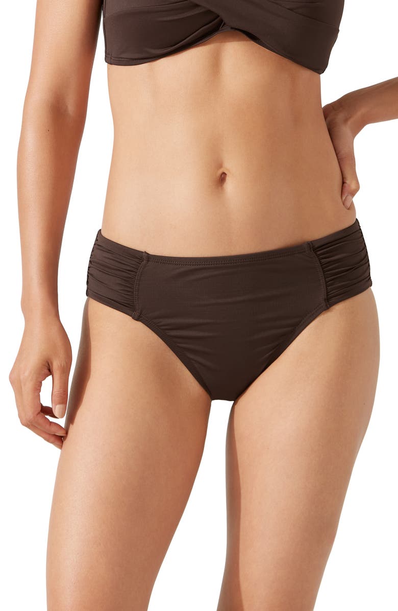 Tommy Bahama Pearl High Waist Hipster Bikini Bottoms, Main, color, 