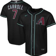 Nike Youth Nike Corbin Carroll Black Arizona Diamondbacks Alternate Replica Jersey