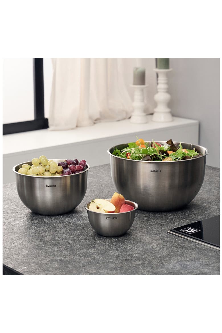 7-Piece Stainless Steel Fresh & Save Set, Alternate, color, SILVER
