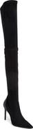 Stuart Weitzman Ultrastrt Royle 100 Leather Over the Knee Boot