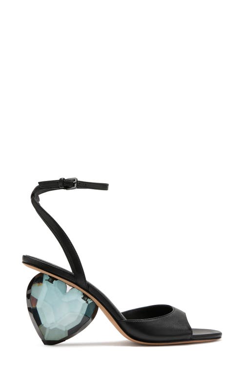 Shop Kate Spade New York Heart Ankle Strap Sandal In Black