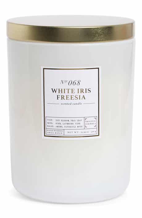 PORTOFINO CANDLES White Iris & Freesia 3-Wick Jar Candle