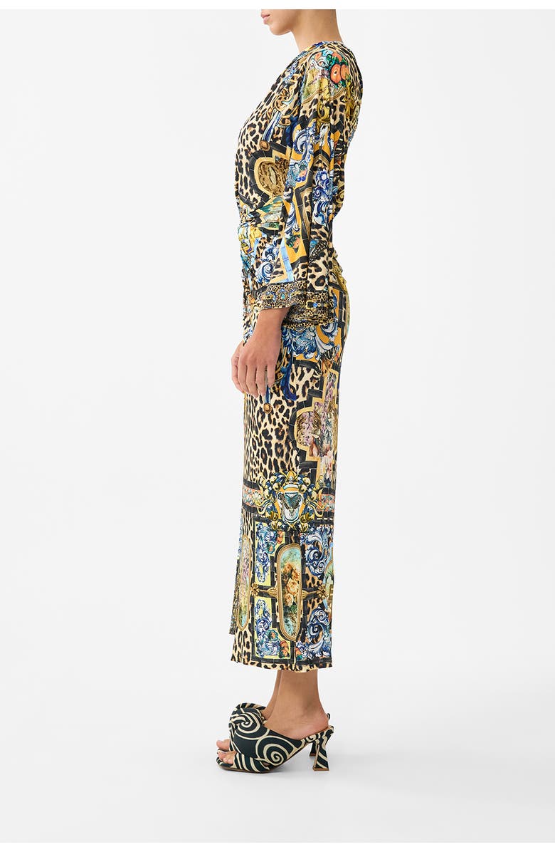 Camilla One Shoulder Jersey Dress, Alternate, color, Sevillian Style