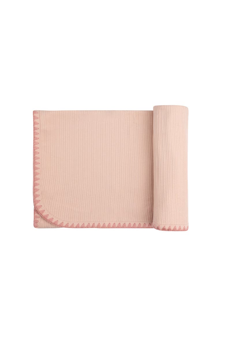 Whip Stitch Collection - Blanket, Main, color, Pink