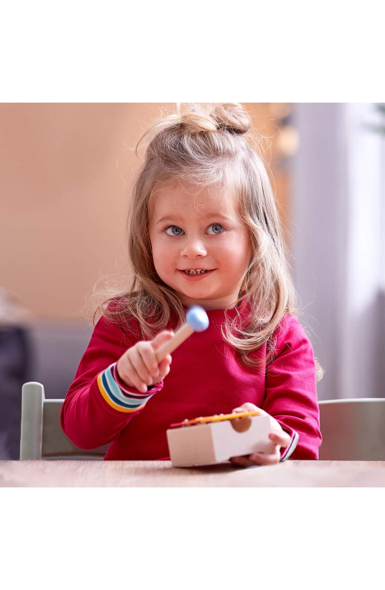 HABA Musical Sounds Play Set - Toddler Toys & Toddler Musical Instruments Preschool Learning Toys, Kids Music & Toddler Sensory Toys, Made in Germany, Alternate, color, Multi