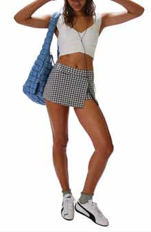 Free People Hot Shot Print Skort