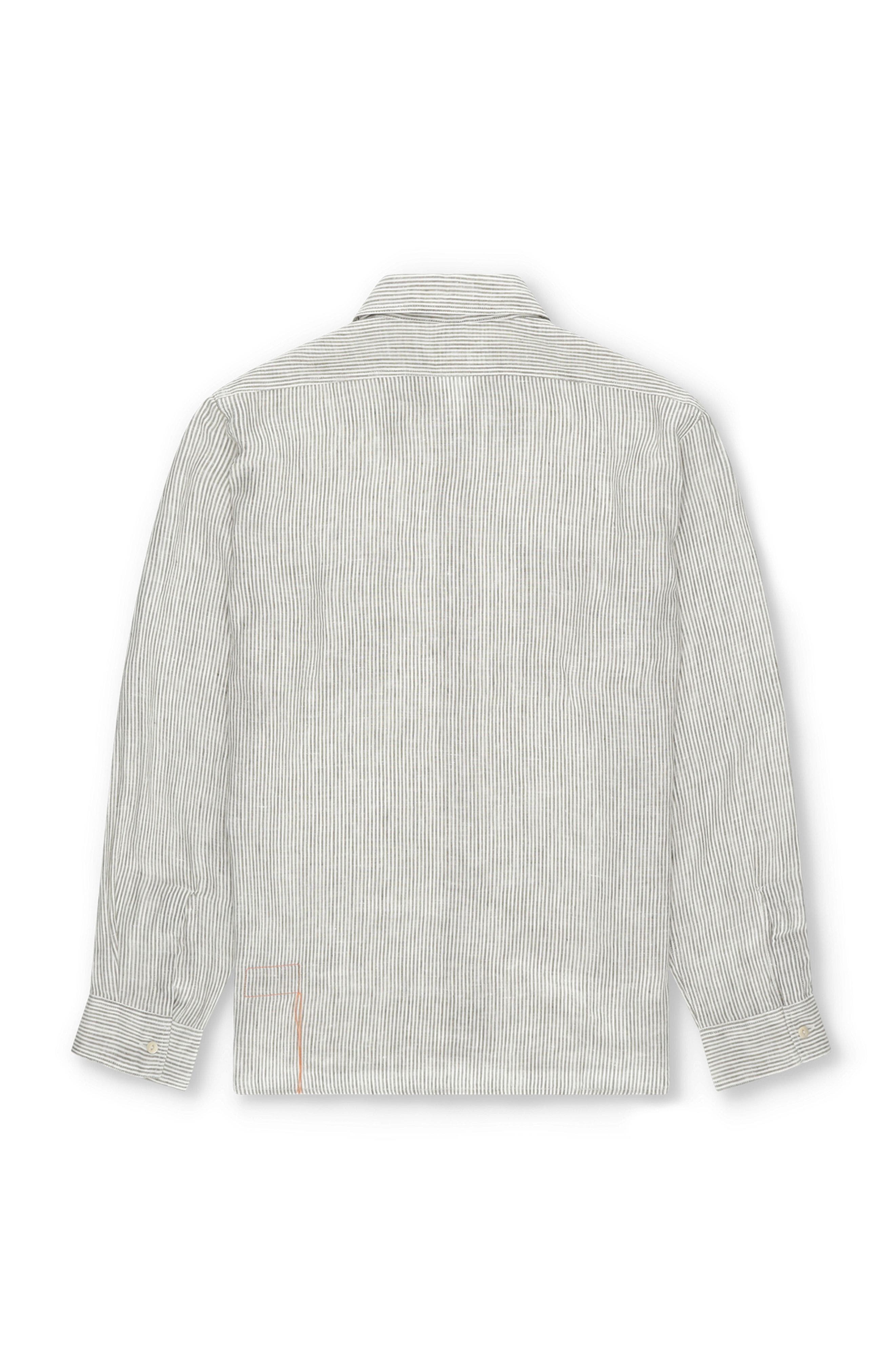 Work Cotton Ribbed Shirt - image 2