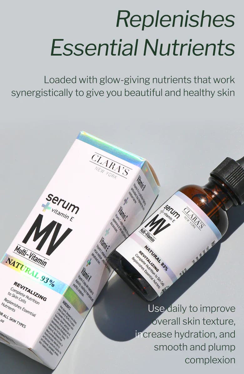 CLARAS NEW YORK Revitalizing Multivitamin Serum, Alternate, color, 
