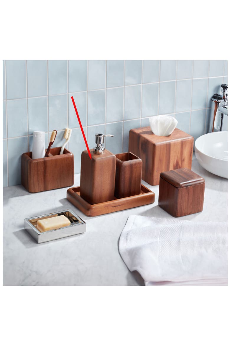 Nature's Home Lotion Pump, Alternate, color, WOOD