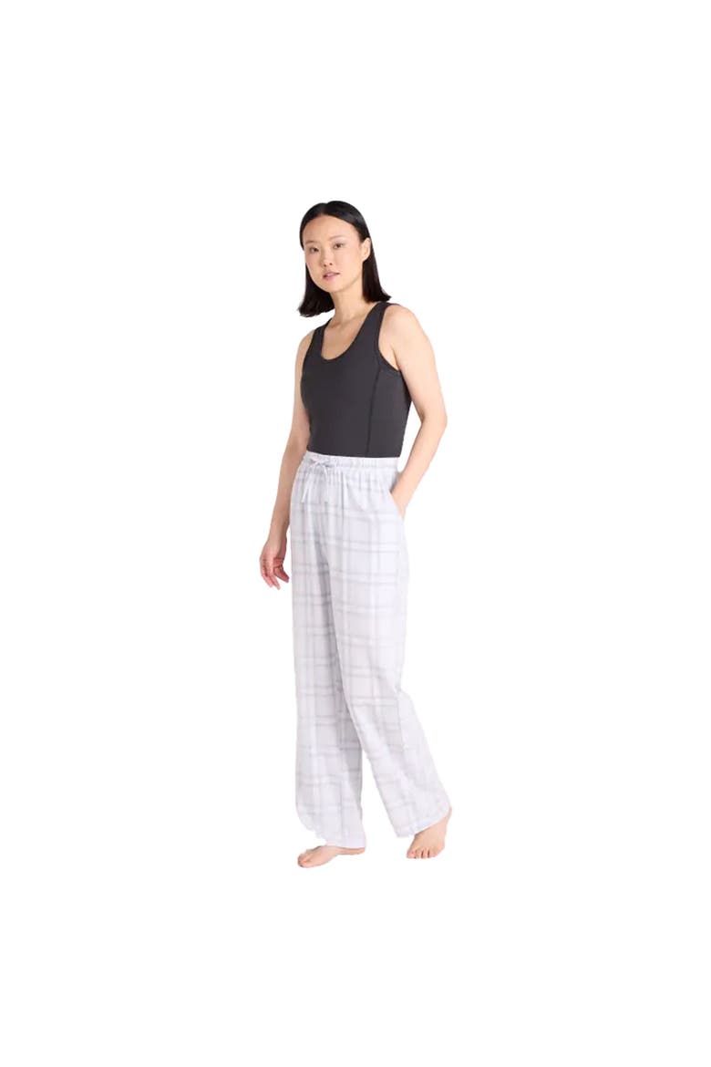 Flannel Lounge Pants, Alternate, color, Gray