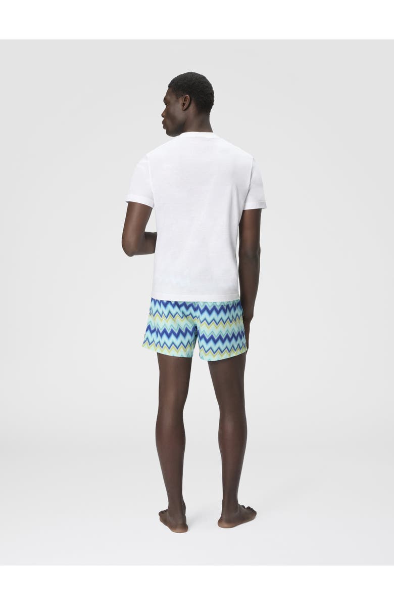 Missoni Short Sleeve T-shirt With Zigzag Insert, Alternate, color, Multicoloured