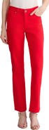 Jones New York Lexington Crop Straight Leg Pants